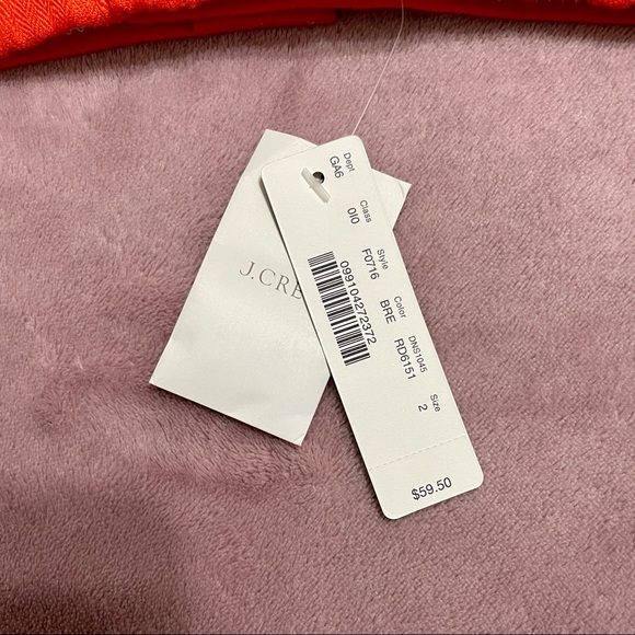 NWT J. Crew “Garden” Linen Short - Picture 3 of 4